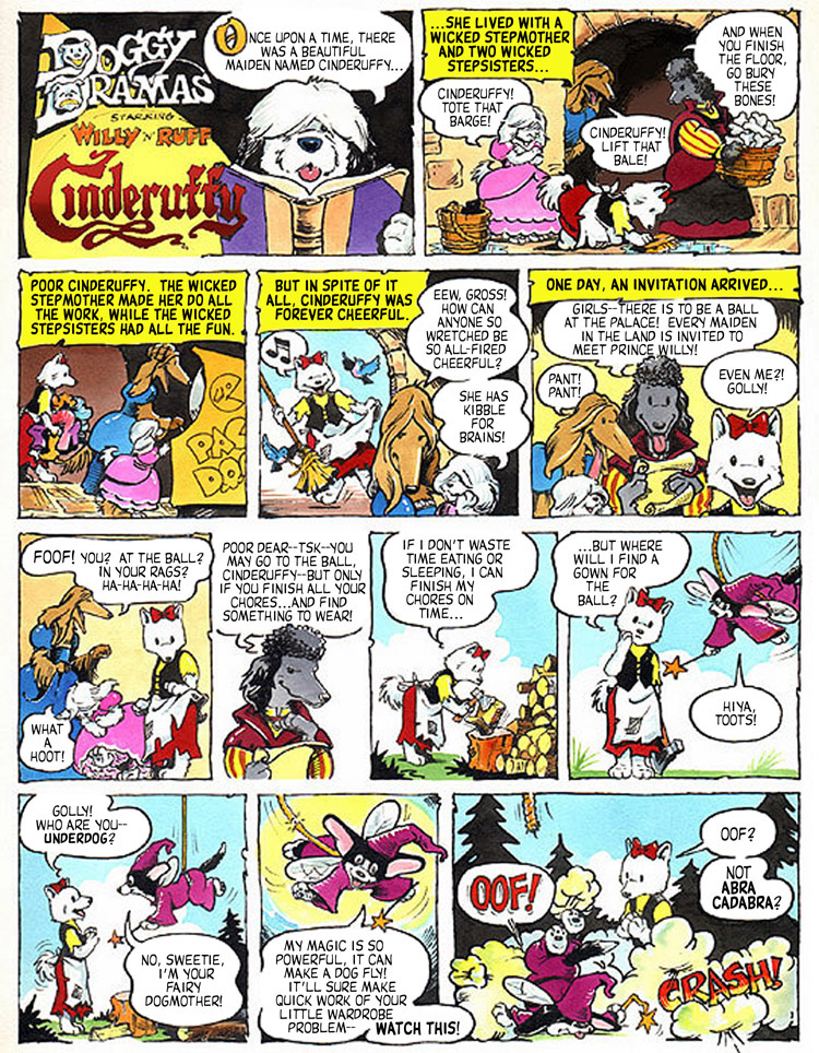 Doggy Dramas_Comics_Fairy Tale_Cinderella_Parody