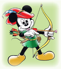Mickey Mouse Robin Hood